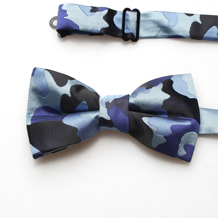 Nœud papillon pour homme à motif camouflage sauvage