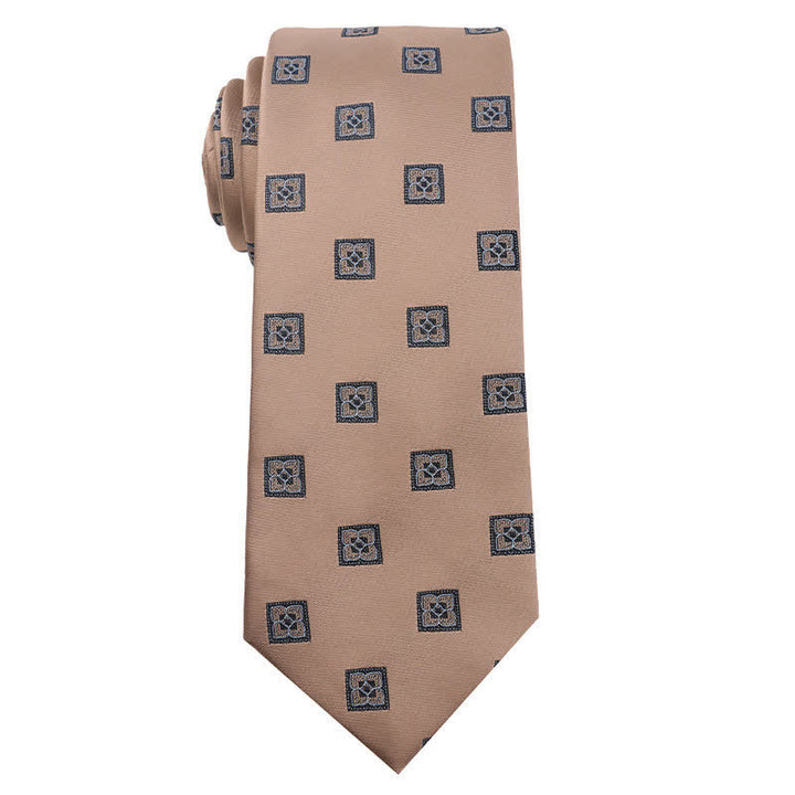 Cravate pour homme de la série British Khaki Champagne