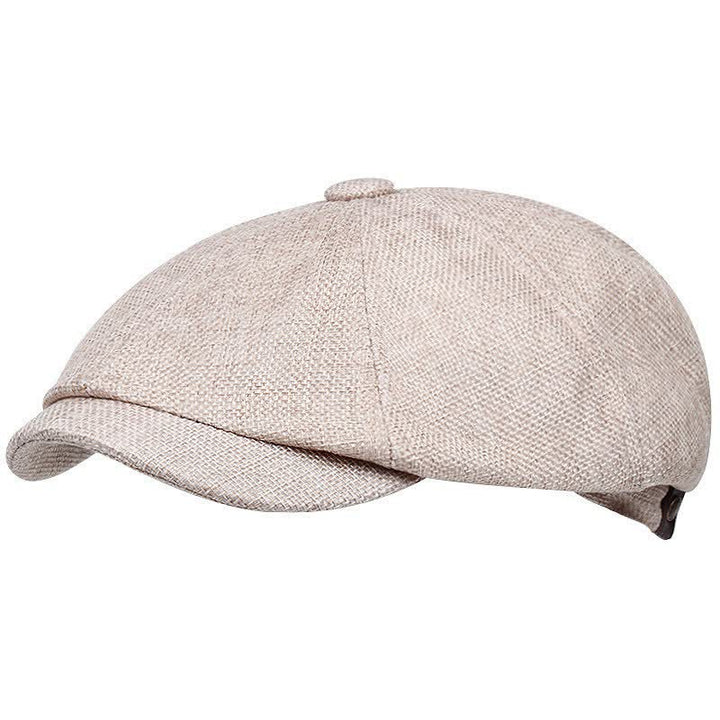 Casquette béret octogonale de gavroche plaque de loisir