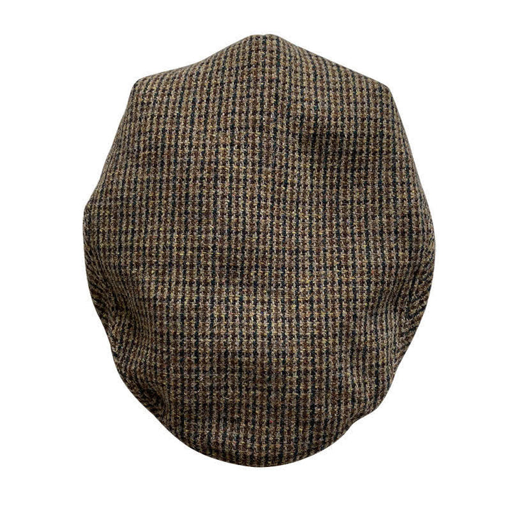 Béret plat à motif pied-de-poule Leisure Ivy