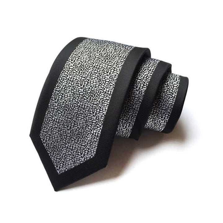 Cravate Prestige Rock Grain pour homme - Gris - image 1