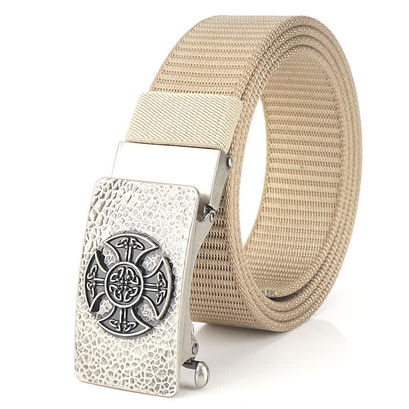 Ceinture en nylon de style rétro pour homme