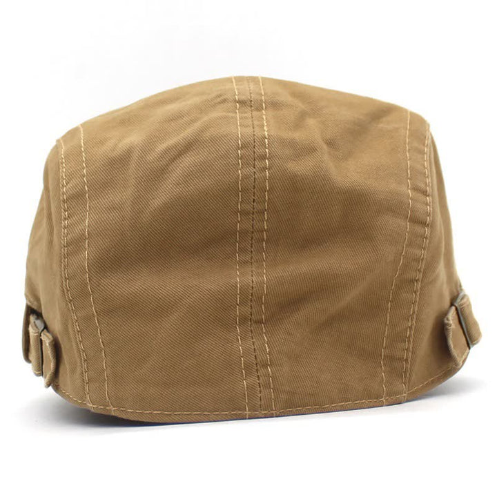 Casquette béret en coton avec boucle en cuir Freestyle