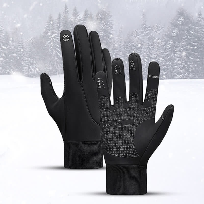 Gants tactiques extensibles pour écran tactile d'équitation d'hiver