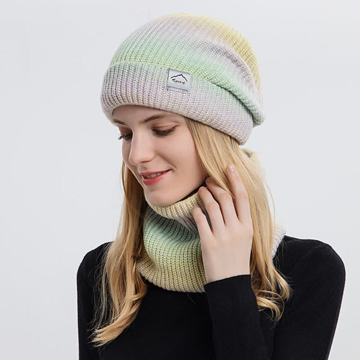 Lot de 2 écharpes extensibles à dégradé de couleurs