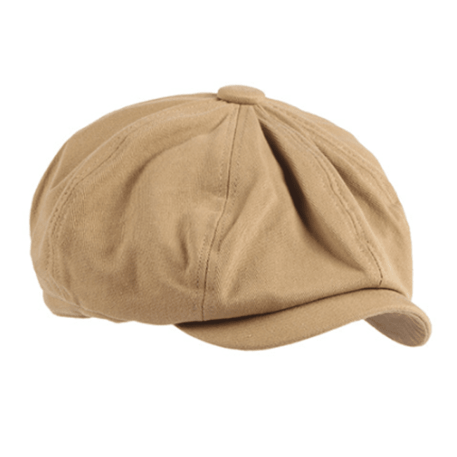 Casquette béret octogonale en coton de gavroche britannique