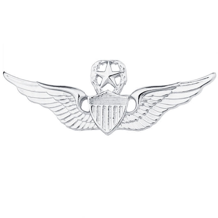 Broche d'insigne d'aile de pilote pour homme