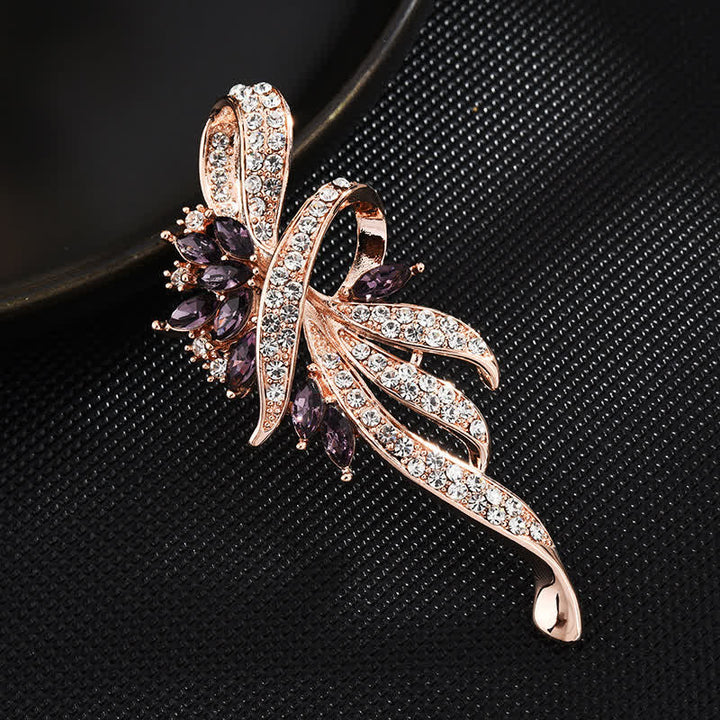 Charmante broche fleur de Bauhinia pour femme