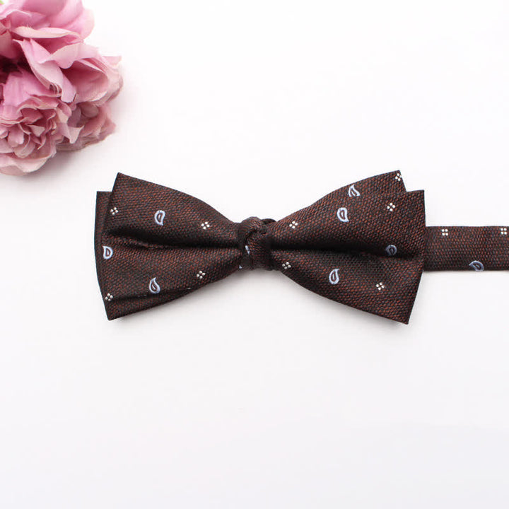 Nœud papillon géométrique pour homme