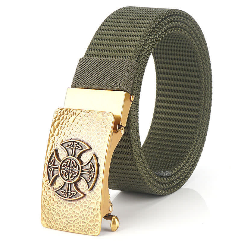 Ceinture en nylon de style rétro pour homme