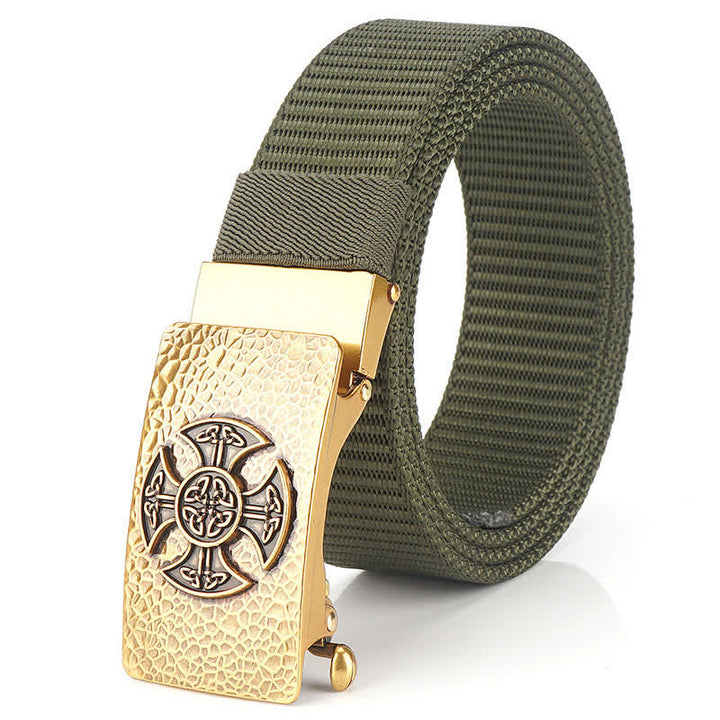 Ceinture en nylon de style rétro pour homme