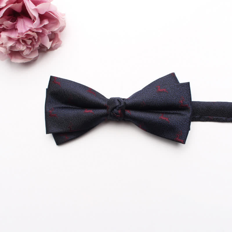 Nœud papillon géométrique pour homme