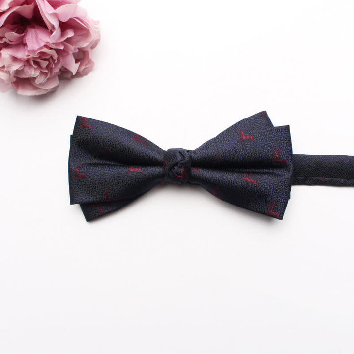 Nœud papillon géométrique pour homme