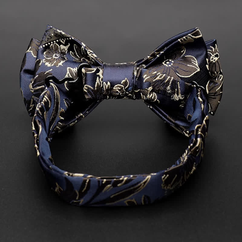 Nœud papillon à motif floral Iris Cherry Blossom pour homme Harmony