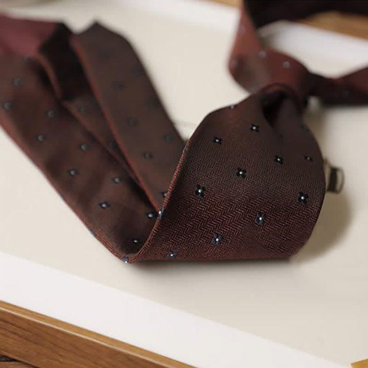 Lot de 2 pochettes de costume à motif mini vintage pour homme