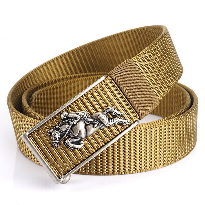 Ceinture d'équitation en nylon pour homme