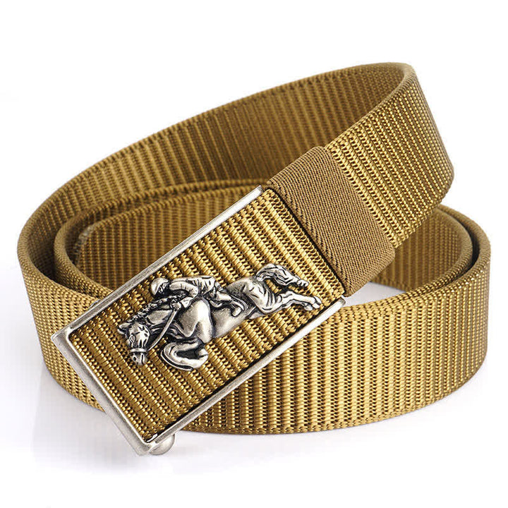Ceinture d'équitation en nylon pour homme