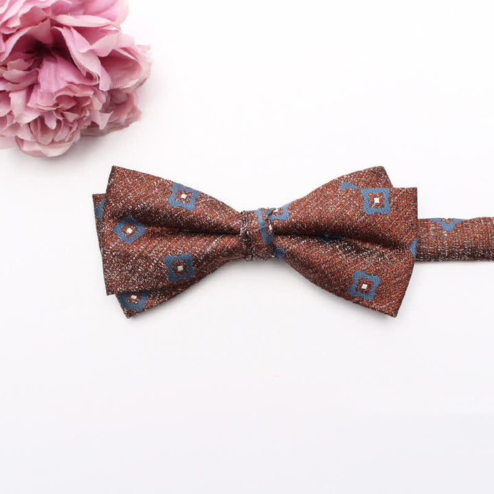 Nœud papillon géométrique pour homme