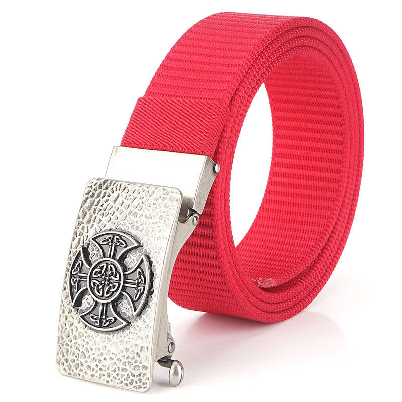 Ceinture en nylon de style rétro pour homme
