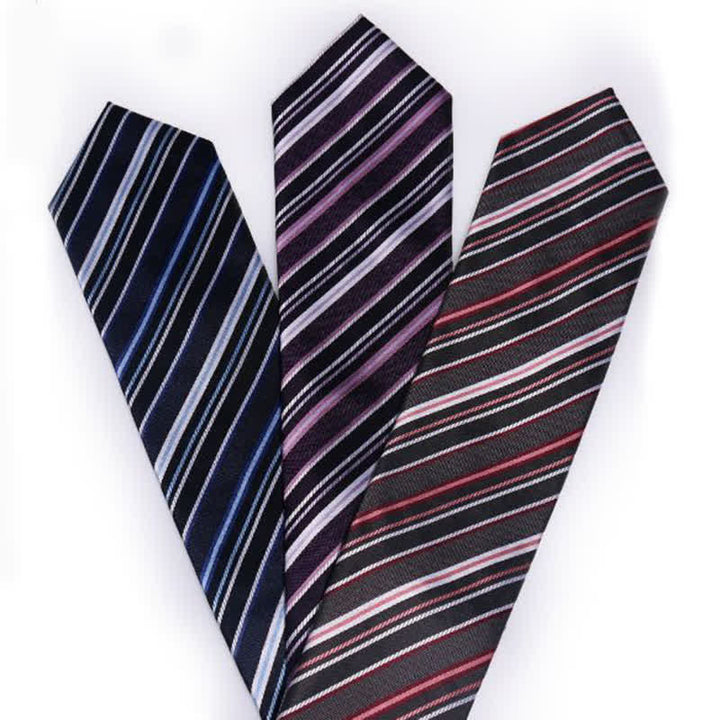 Cravate rayée pour hommes Academy Business 