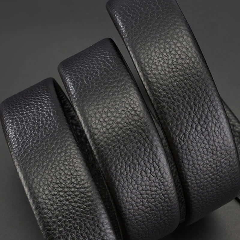 Ceinture en cuir à boucle automatique pour homme Fierce Cattle Bull