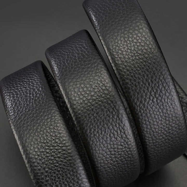 Ceinture en cuir à boucle automatique pour homme Fierce Cattle Bull