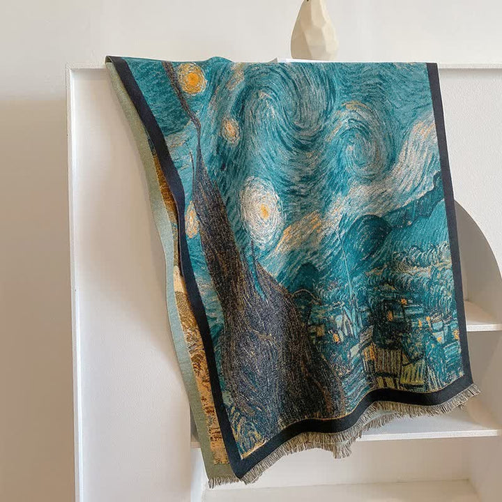 Foulard Nuit étoilée Van Gogh pour femme