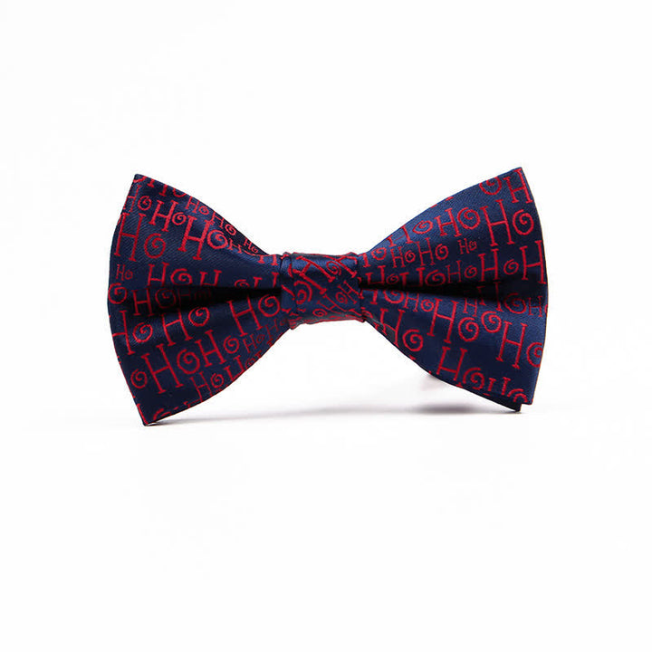 Noeud papillon fantaisie pour homme avec motif de Noël