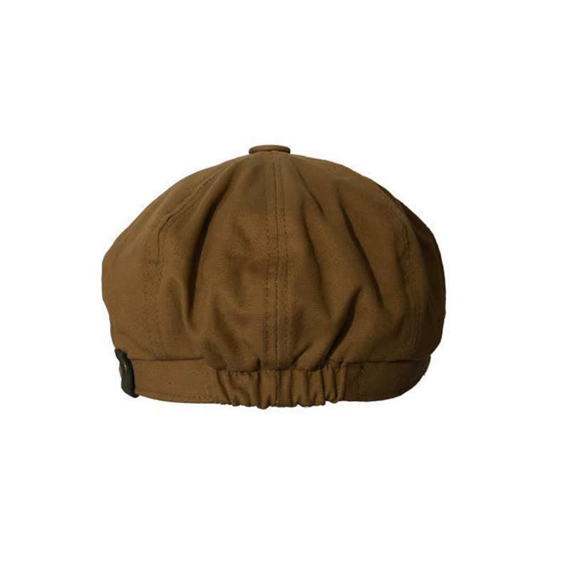 Casquette béret octogonale en coton de gavroche britannique