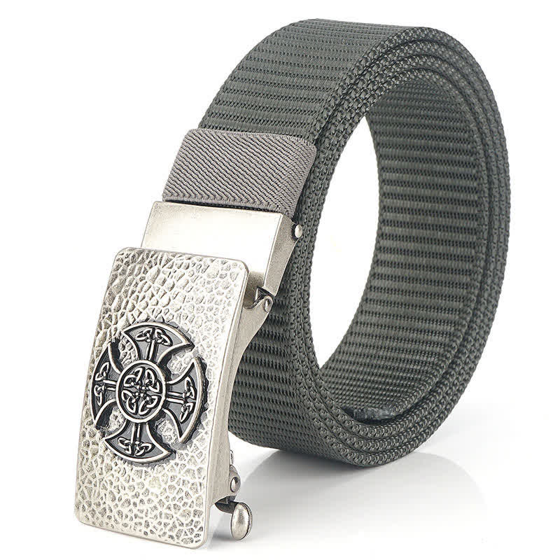 Ceinture en nylon de style rétro pour homme