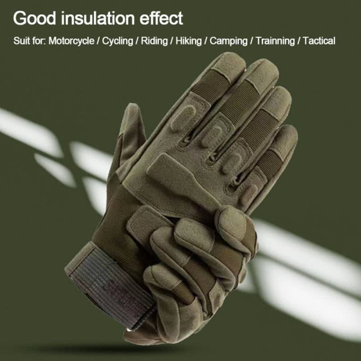 Gants tactiques indestructibles, épais, antidérapants et à jointures dures