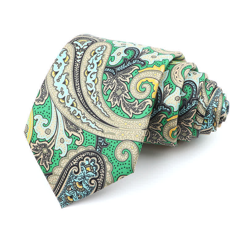 Cravate à motif cachemire pour homme