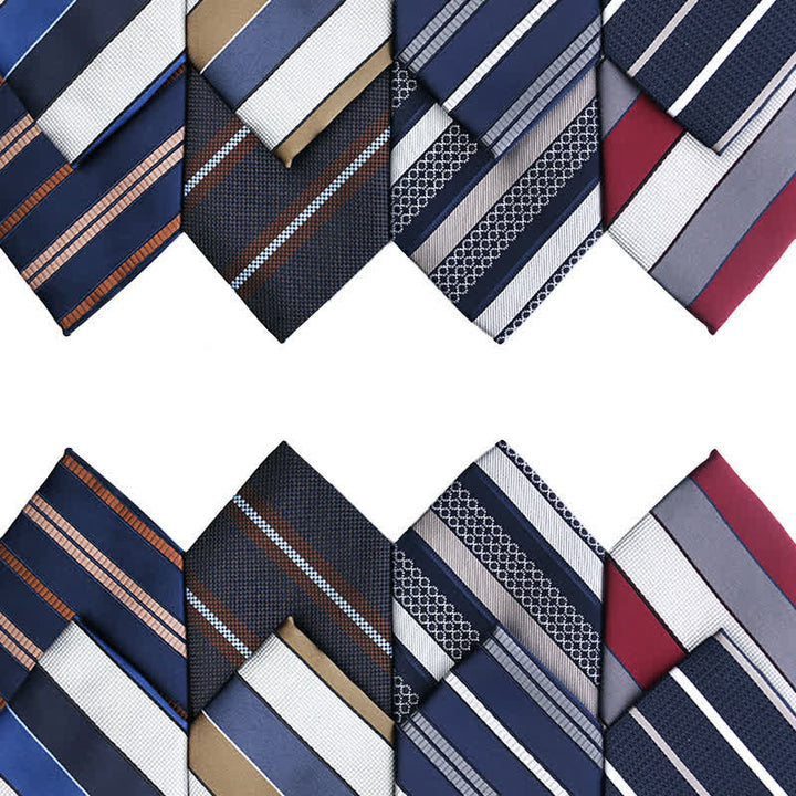 Cravate élégante pour homme de la série à rayures - image 0