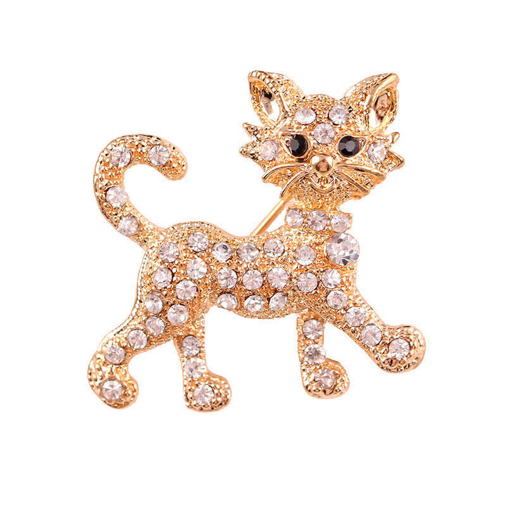 Broche chat mignon pour femme