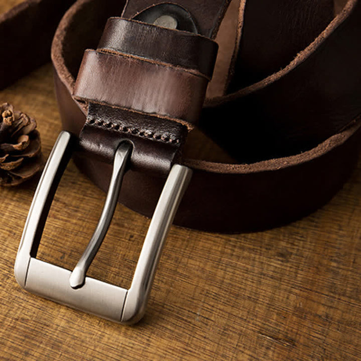 Ceinture en cuir personnalisée originale pour homme