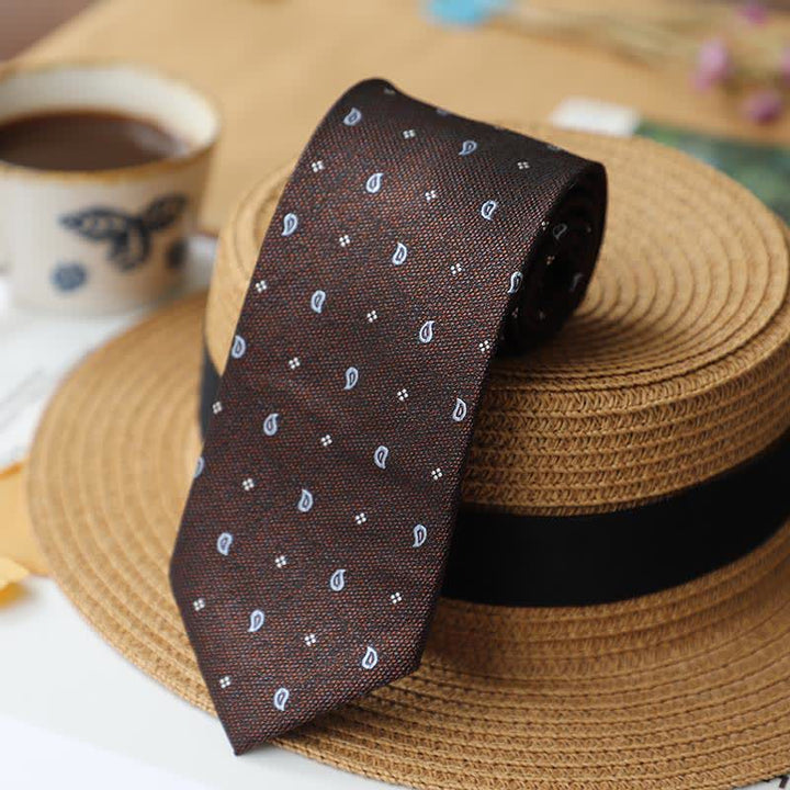 Lot de 2 pochettes de costume à motif mini vintage pour homme