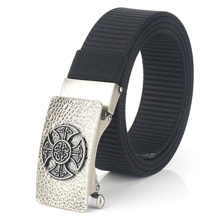 Ceinture en nylon de style rétro pour homme