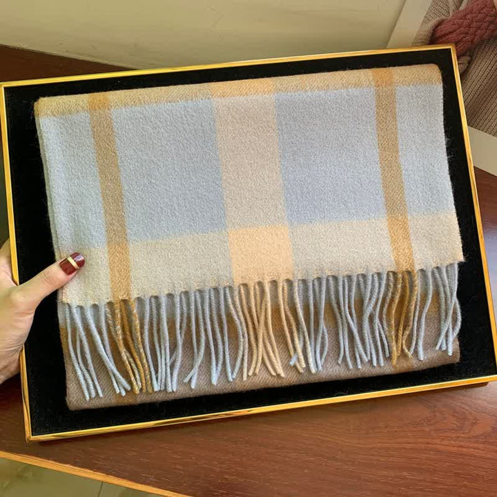 Écharpe unisexe Lamb Edinburgh à carreaux, grande et chaude - #23 - image 41