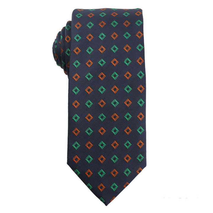 Cravate pour homme de la série Artsy Jasper Turquoise - Carré - image 2