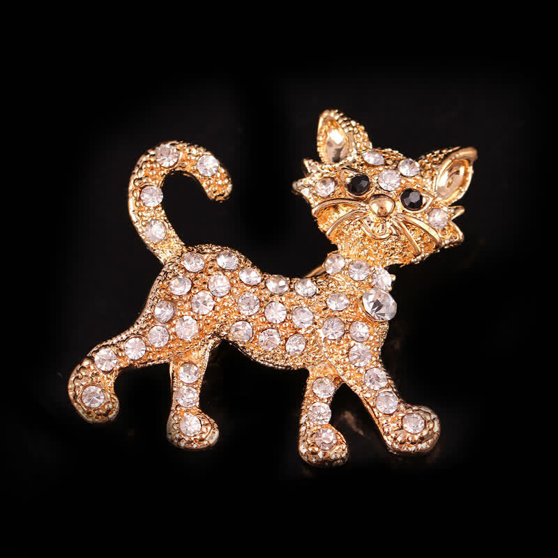 Broche chat mignon pour femme