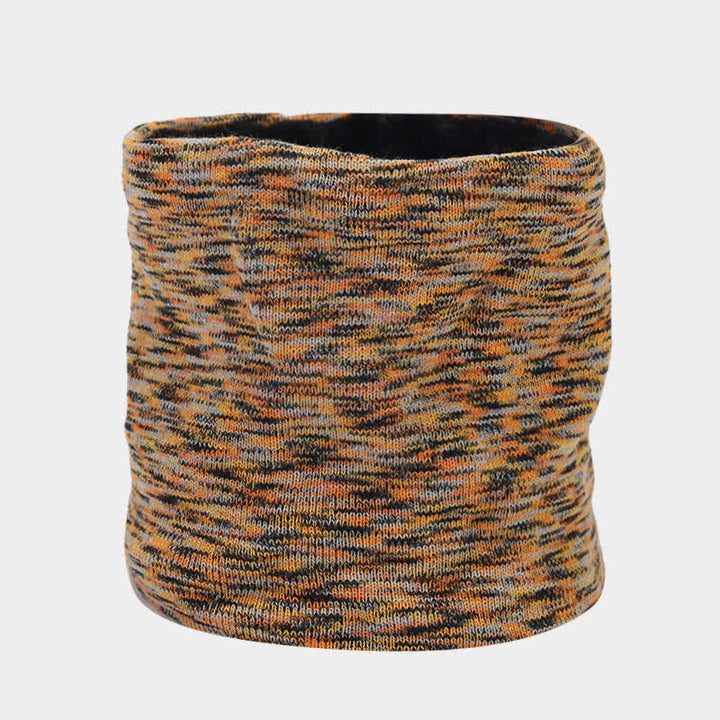 Ensemble de 3 gants, écharpe et bonnet multicolores unisexes