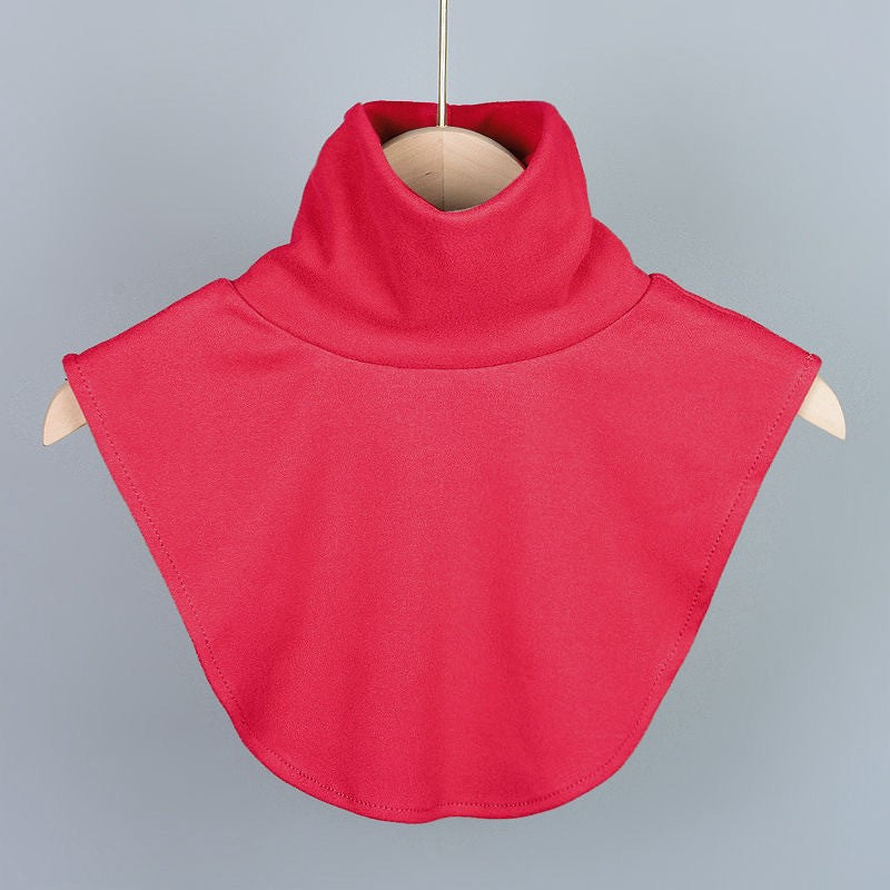 Col roulé amovible en polaire épaisse et chaude - Rouge - Col roulé - Taille unique - image 7